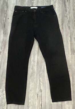 Peter Manning New York PMNYC Slim Fit Black Jeans Men’s 30x26 Short Inseam Cotto